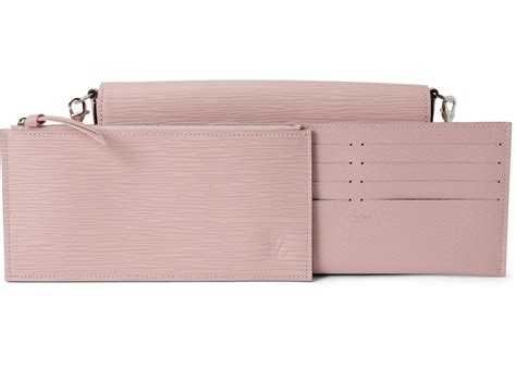 LOUIS VUITTON Epi Pochette Felicie Rose Ballerine 